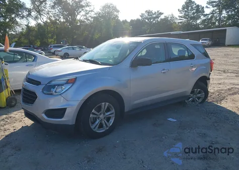 2016 Chevrolet Equinox Ls from USA, damaged, VIN 2GNFLEEK6G6193644